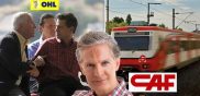 Empresas españolas, felices con fraude en Edomex: OHL repunta en la bolsa y CAF celebra subiendo tarifa del suburbano OteyzaPenaOHLCAFSuburbanoDelMazo
