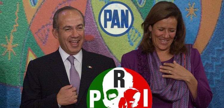 Calderón y su telenovela con el PAN: otro montaje para justificar el fraude que viene en 2018