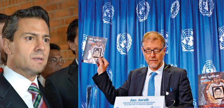 ONU pide a Peña acatar sentencia que ordena crear Comisión de la Verdad y reponer investigación del caso Ayotzinapa