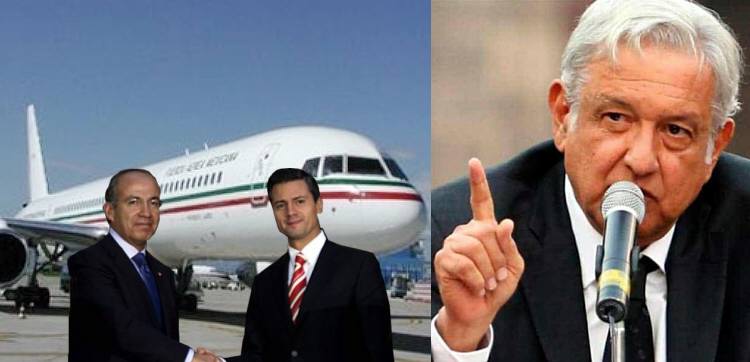 Inicia AMLO gestiones para vender el costoso avión presidencial que Calderón cargó a los mexicanos antes de irse