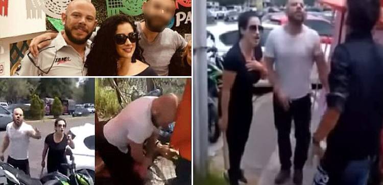 Llaman en redes a boicotear negocio de pareja exhibida en video dando brutal golpiza a vendedor ambulante