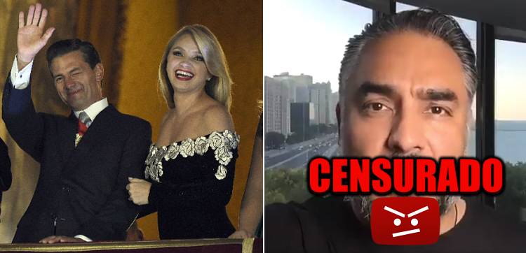 Censura Youtube al periodista Vicente Serrano tras críticas que realizó contra Angélica Rivera, mujer de Peña