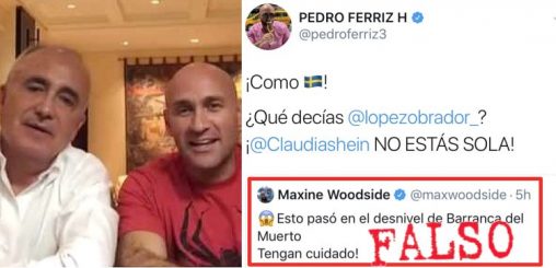 Pedro Ferriz no para: ahora redifunde video de asalto en Perú para culpar a AMLO y Sheinbaum