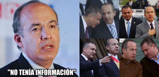 Y Calderón reaparece a repetir su [mentira] excusa: “no tenía información” sobre ilícitos de García Luna