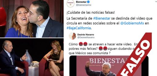 Expareja de Lozano, cercana a Calderón, difunde video falso, la desmienten… y se queja de “acoso”