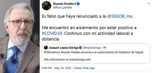 Y otra nota falsa, ¿de quién más?, López-Dóriga: ahora inventa renuncia del subsecretario de Segob