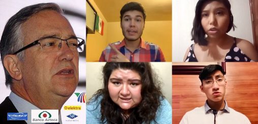 Universitarios se pronuncian contra abusos de Salinas Pliego que causaron muerte de estudiante por COVID-19